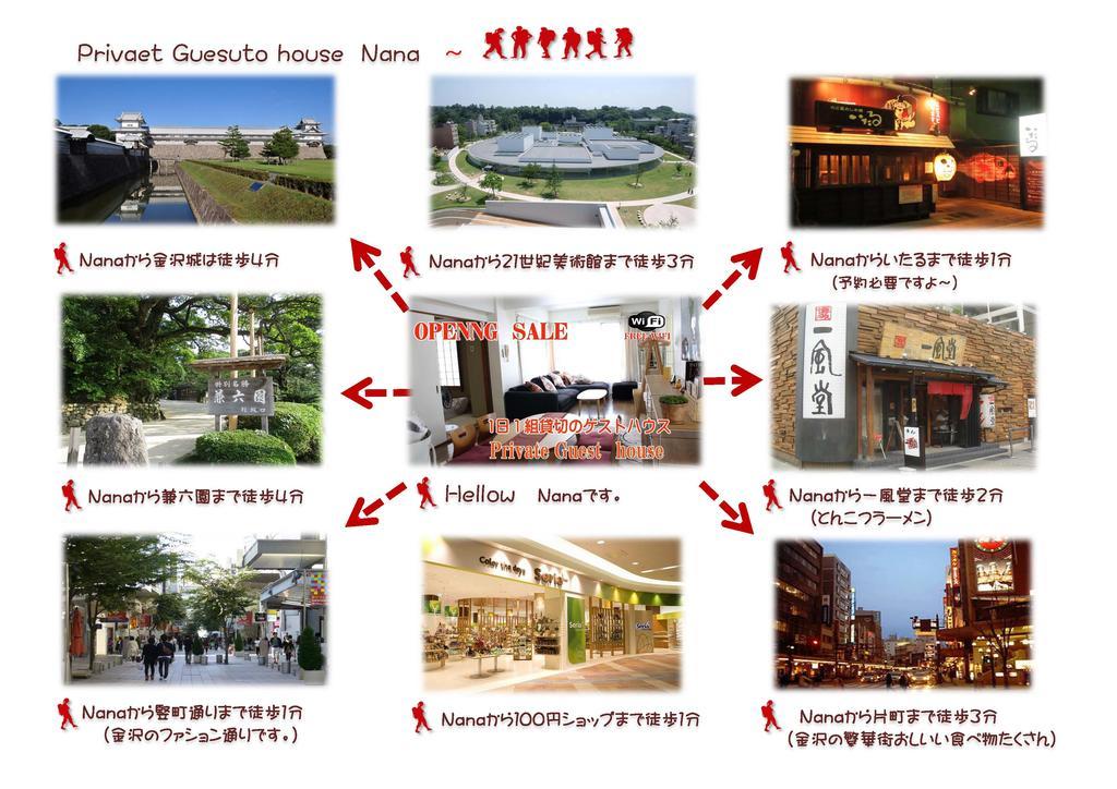 Kanazawa Guest House Nana Εξωτερικό φωτογραφία